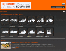 Tablet Screenshot of oirschotequipment.com